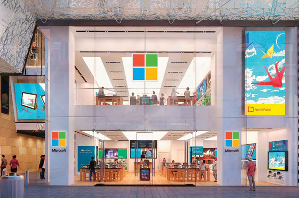 อึ้ง! Microsoft Store แทบไม่มีคนเข้าร้าน แม้จะวางรูปแบบการจัดร้านคล้าย Apple Store ก็ตาม