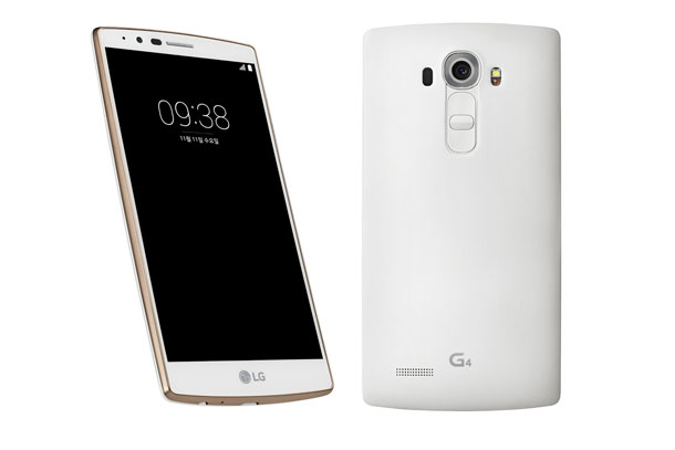 LG G4 ในรุ่นพิเศษสีขาวทอง (White Gold Edition) เน้นตลาดผู้หญิงและวัยรุ่น