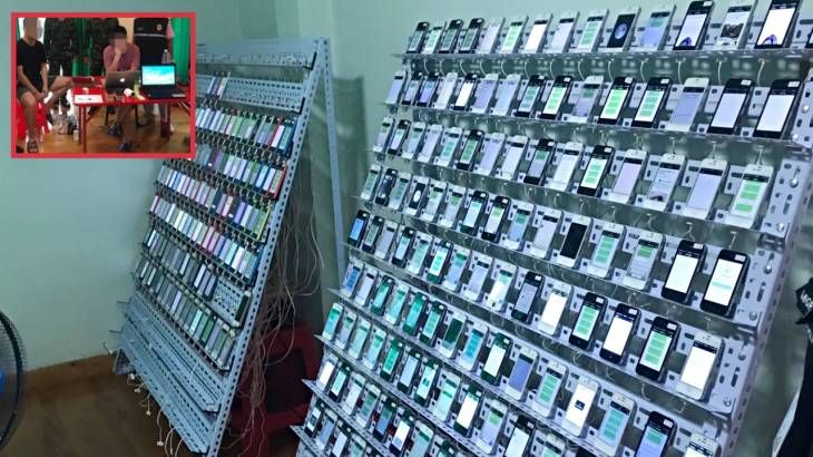 ตม.สระแก้ว รวบหนุ่มจีนพร้อมไอโฟน 500 เครื่อง รับจ้างกดถูกใจ กดแชร์