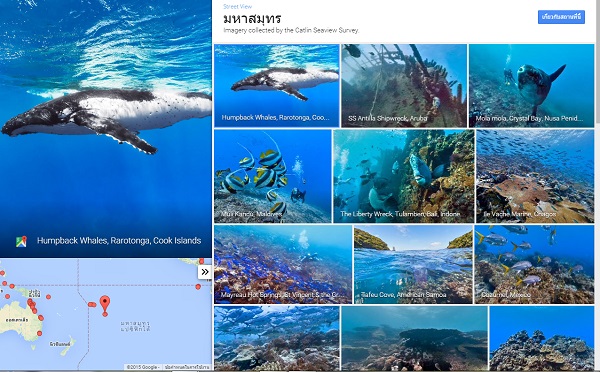 Google Street View พาคุณไปท่องโลกใต้น้ำได้ เจ๋งสุดๆ