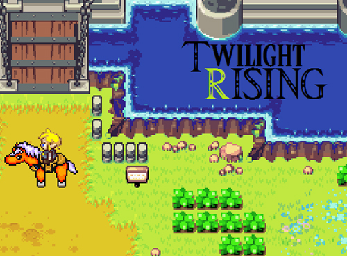Twilight Rising เกมส์ออนไลน์ 8 บิต แรงบันดาลใจเกมส์ Zelda