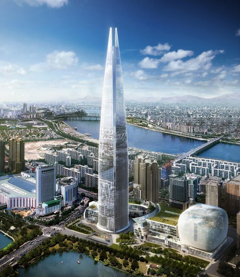 Lotte World Tower ตึกระฟ้าที่สูงที่สุดในกรุงโซล แลนด์มาร์คแห่งใหม่ของเกาหลีใต้!