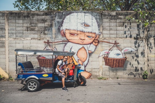 สตรีทอาร์ต (Street Art) สุดชิคในไทย เที่ยวที่ไหนแวะที่นั่น!