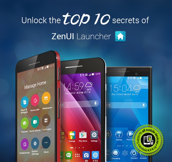 ASUS Zen UI กับความลับ 10 อย่างที่ซ่อนอยู่