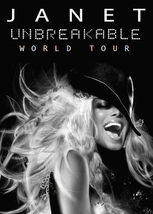 เจเน็ท แจ็คสันเตรียมพร้อมในการทัวร์คอนเสิร์ต The Unbreakable World Tour