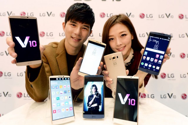 เปิดตัว 'LG V10' สมาร์ทโฟน 2 หน้าจอสุดแกร่ง