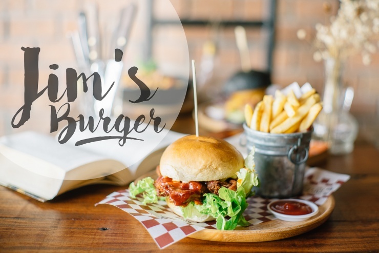 TGIF เย็นนี้ขอมีความฟิน กับ Burger หมูดำคูโรบูตะ ที่ร้าน Jim?s Burger