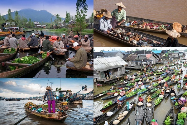 พาเที่ยว 5 ตลาดน้ำในเอเชีย เหมาะเป็นสถานที่ท่องเที่ยวแห่งการพักผ่อนสำหรับนักท่องเที่ยวทุกคน