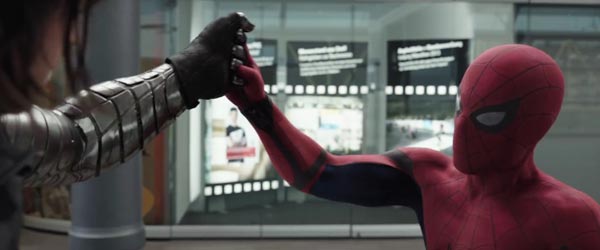 ชมสปอตทีวีตัวใหม่ Captain America: Civil War เผยให้เห็นการปะทะกันของไอ้แมงมุม และวินเทอร์ โซลด์เยอร์