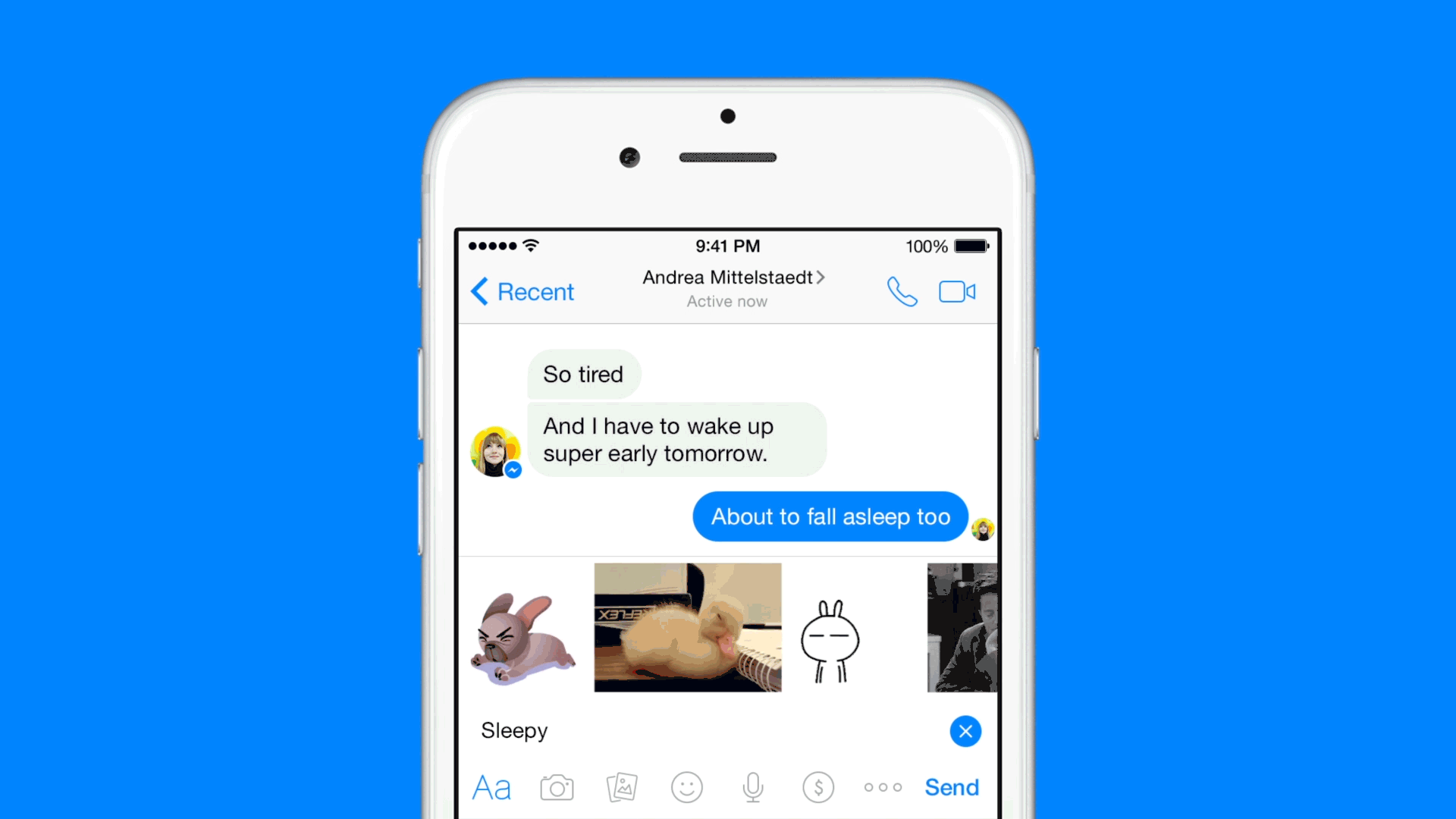 Facebook Messenger เตรียมพัฒนาฟังก์ชั่นใหม่ ค้นหา Sticker จากข้อความได้