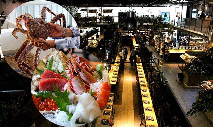 ชิมซีฟู้ดสดใหม่ ที่ Shinsen Fish Market  แหล่งรวมร้านอาหารทะเลชื่อดัง