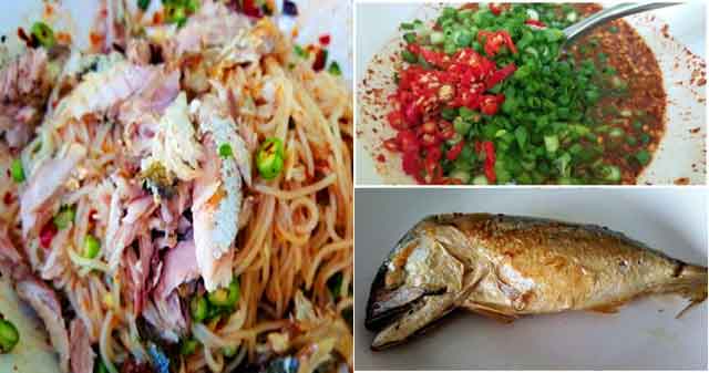 สูตรยำขนมจีนปลาทู ทำเองอร่อยเอง ทำขายรายได้ดี