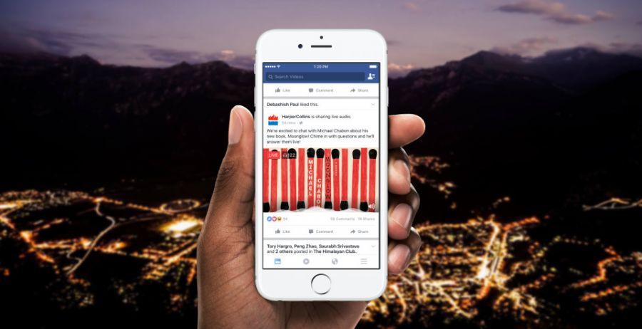 ออกมาฆ่าวิทยุ? Facebook เปิดตัว Live Audio ถ่ายทอดสดสัญญาณเสียงอย่างเดียว