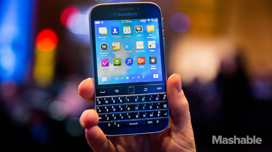 BlackBerry รักความสะอาด เตรียมพัฒนาสมาร์ทโฟนปลอดเชื้อ