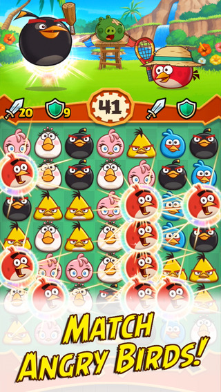 Angry Birds Fight! อัพเดทเกมส์ใหม่มาแล้ว