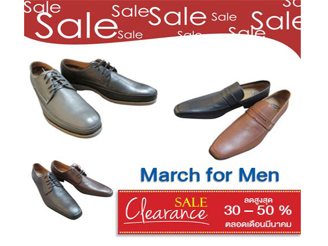 Men?s closed shoes Clearance Sale (วันนี้ - 31 มี.ค 2559)