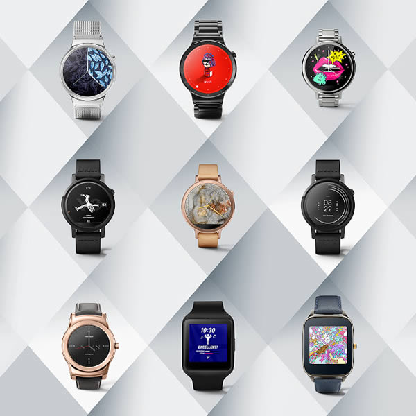 Google เปิดตัวหน้าปัดนาฬิกา Android Wear 9 แบบล่าสุดจากดีไซน์เนอร์คนดัง