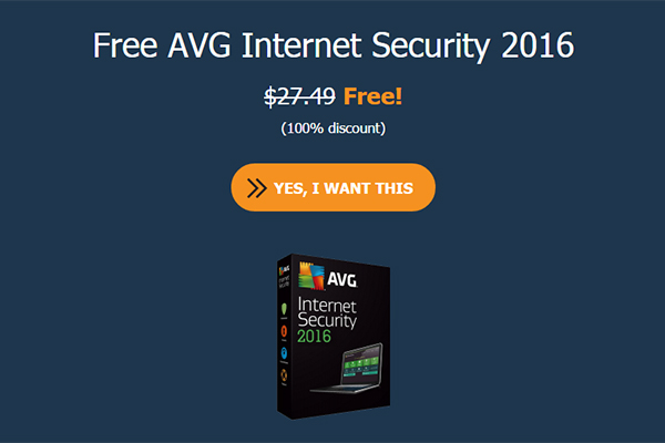ด่วน!! โหลดฟรี AVG Internet Security 2016 เวลาจำกัด (ปกติราคา $27.49)