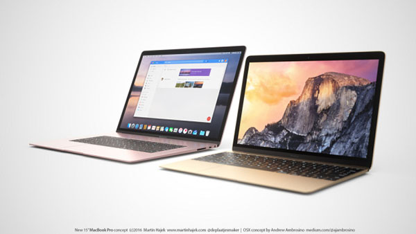 MacBook Pro 2016 อาจมาพร้อมบอดี้ที่บางเบากว่าเดิม ด้วยคีย์บอร์ดแบบ Touch-Sensitive  คาดจ่อเปิดตัวมิถุนายนนี้