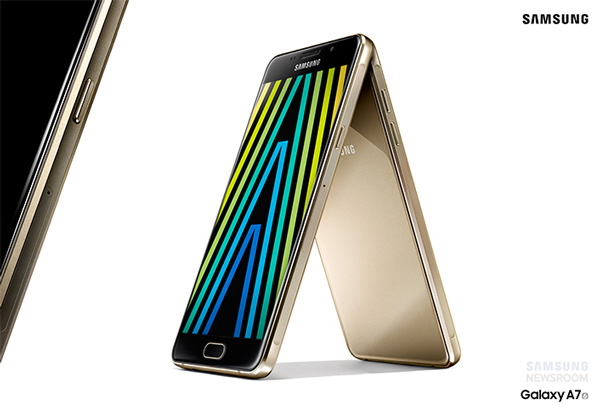 ซัมซุง เปิดตัวสมาร์ทโฟนในตระกูล Galaxy A สามรุ่นใหม่ A3, A5, A7  รุ่นปี 2016