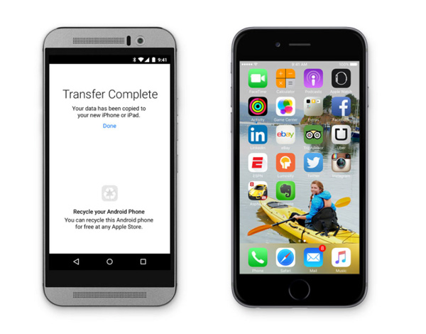 ย้ายข้อมูลจาก Android มา iOS ง่ายขึ้นด้วย Move to iOS