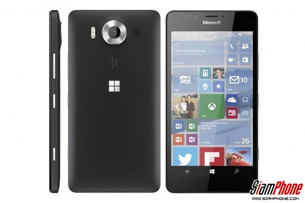 Microsoft เผยโฉม Lumia 950 สมาร์ทโฟน Windows 10 รุ่นท๊อปหน้าจอ 5.2 นิ้ว QuadHD