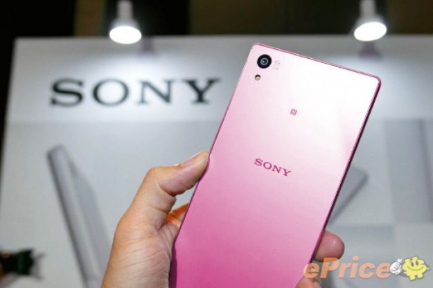 Sony Xperia Z5 จ่อเพิ่มความหวานด้วยสีชมพูสุดสดใส!?