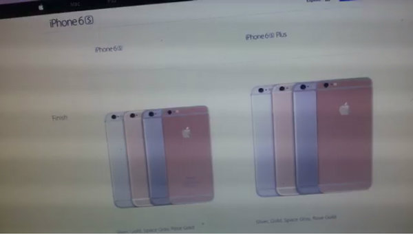 ลิปยืนยัน  iPhone 6s  ตัวเครื่องเป็นอะลูมิเนียมเกรด 7000 และมีสีสีโรสโกลด์ด้วย