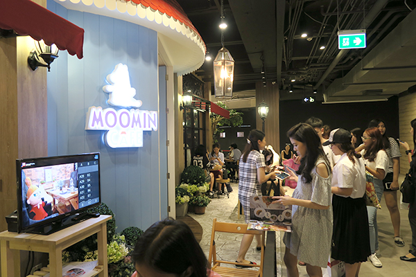 รีวิว ร้านคาเฟ่การ์ตูน Moomin Caf? เปิดตัวที่แรกในภูมิภาคเอเชียตะวันออกเฉียงใต้