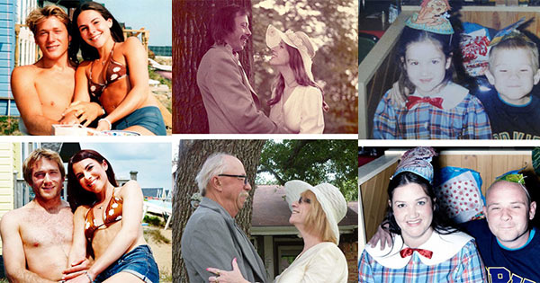 15 ภาพถ่ายคู่รัก Then & Now ที่ยืนยันว่า กาลเวลาเปลี่ยนความรักไม่ได้