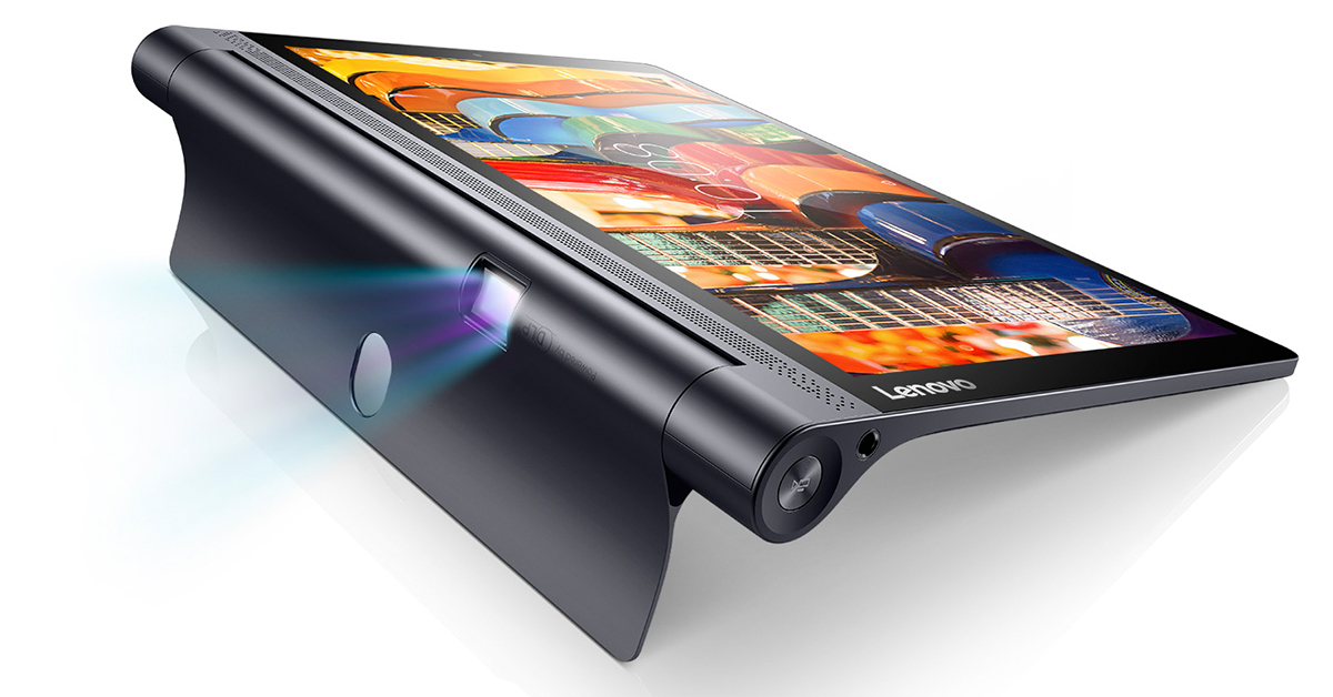 Lenovo YOGA Tab 3 Pro สุดยอดแท็บเล็ตพร้อมโปรเจคเตอร์ 70 นิ้วในตัว
