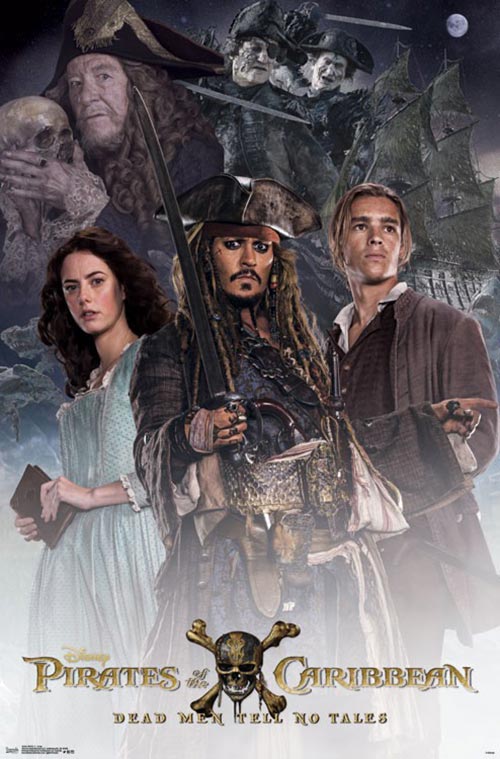 Pirates of the Caribbean: Dead Men Tell No Tales เตรียมฉายบ้านเรา 25 พ.ค. นี้ !