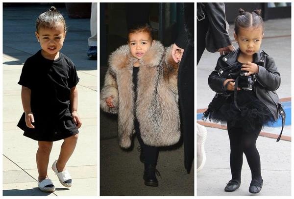 ตามรอยคุณแม่!! ตามมาดูแฟชั่นน่ารักๆของ 'North West' ลูกสาวของ Kim Kardashian กัน!!