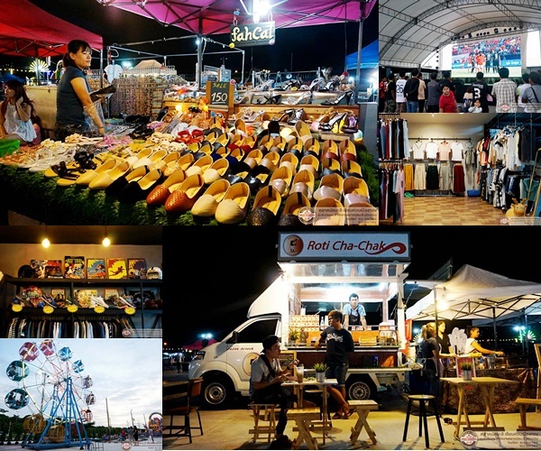 ตลาดนัดมะลิ เลียบด่วนเมืองทองธานี ตลาดนัดกลางคืน แหล่งรวมสินค้าต่าง ๆ มากมาย ที่ให้คุณได้เลือกช้อป
