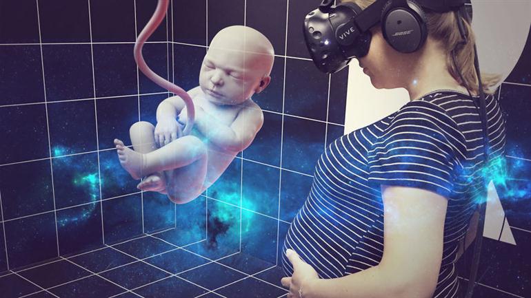 ไอเดียล้ำ! ระบบอัลตราซาวน์แบบ 4 มิติ ดูลูกในครรภ์ผ่านแว่น VR
