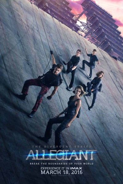 ตัวอย่าง และ ใบปิดใหม่จาก The Divergent Series: Allegiant