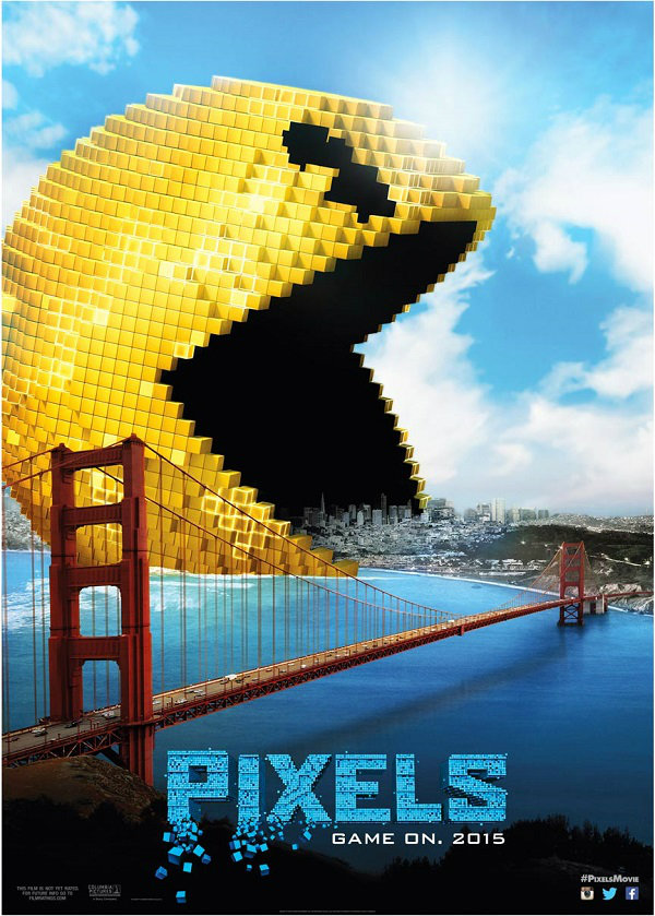 หนังเรื่อง PIXELS ชวนเพื่อนมากอบกู้โลก