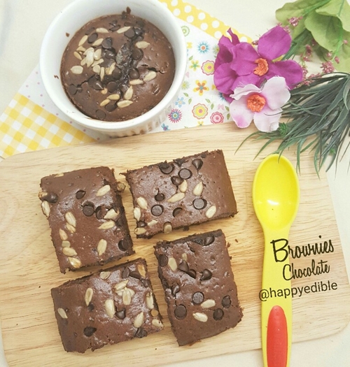 อร่อยเจ้มจ้น! สูตร บราวนี่ช็อกโกแลต chocolate brownies ทำง่าย แสนจะฟิน กินลืมอ้วน!