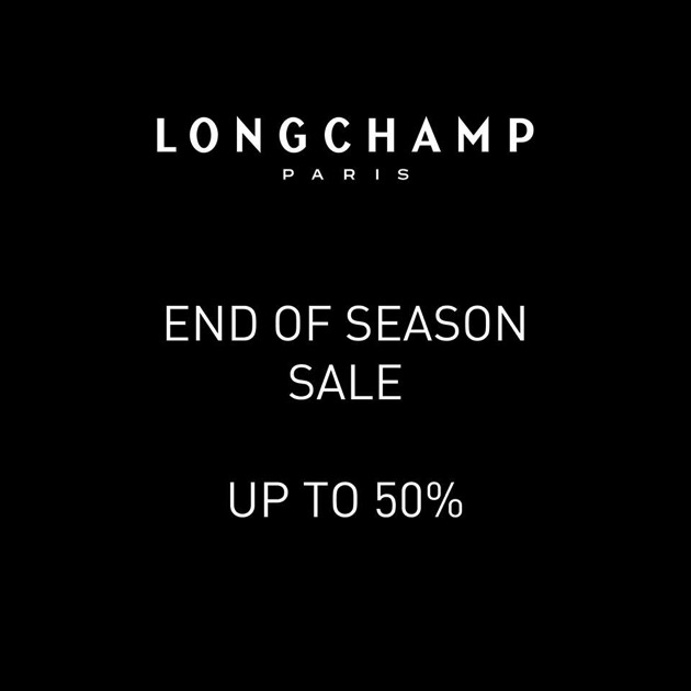 Promotion Longchamp End of Season Sale up to 50%