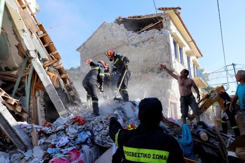 แผ่นดินไหวขนาด 6.3 เขย่าหมู่บ้าน'กรีซ' เสียหายหนัก เสียชีวิต 1 ราย