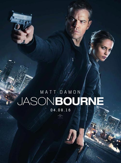 Jason Bourne เผยโปสเตอร์ใหม่ พร้อมชมทีเซอร์ล่าสุดเผยแอ็คชั่นสุดตื่นตา